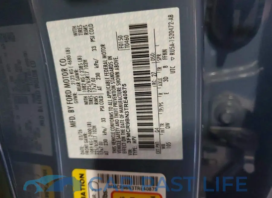 3FMCR9BN3TRE40875# 13