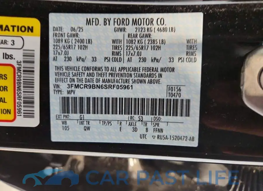 3FMCR9BN6SRF05961# 12