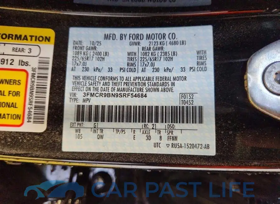 3FMCR9BN9SRF54684# 13