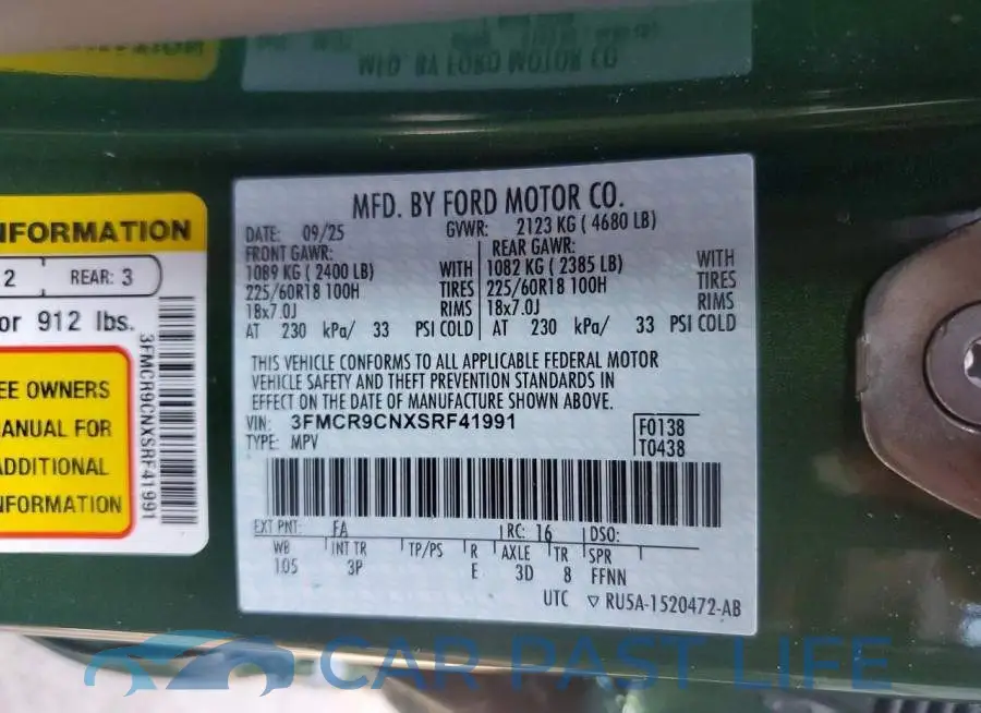 3FMCR9CNXSRF41991# 13