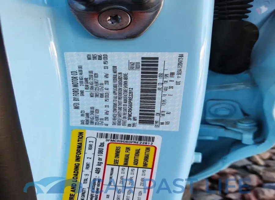 3FMCR9G60PRE22812# 12