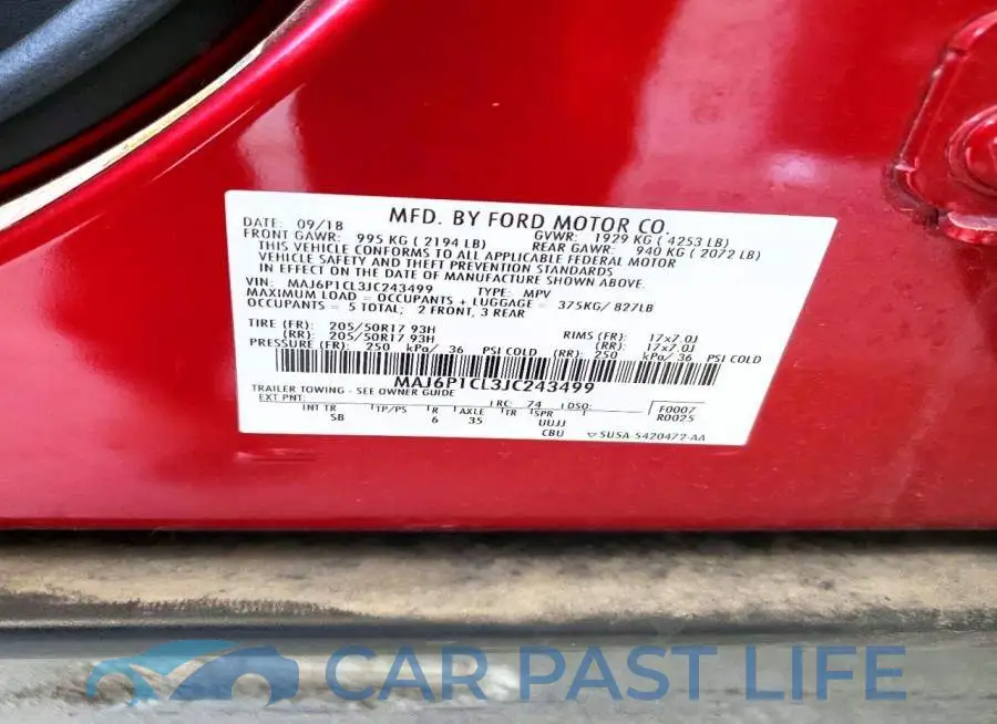 MAJ6P1CL3JC243499# 13