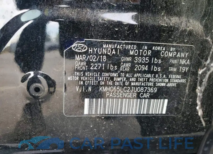 KMHC65LC2JU087369# 12