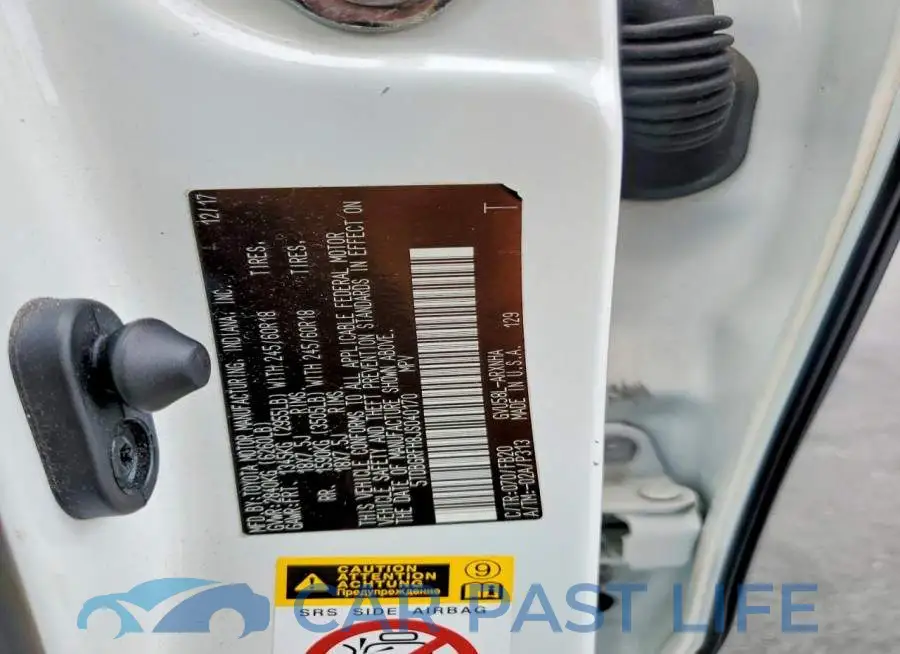 5TDBGRFH8JS040170# 12