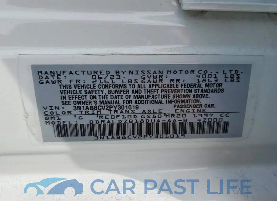 3N1AB8CV2PY301019# 12