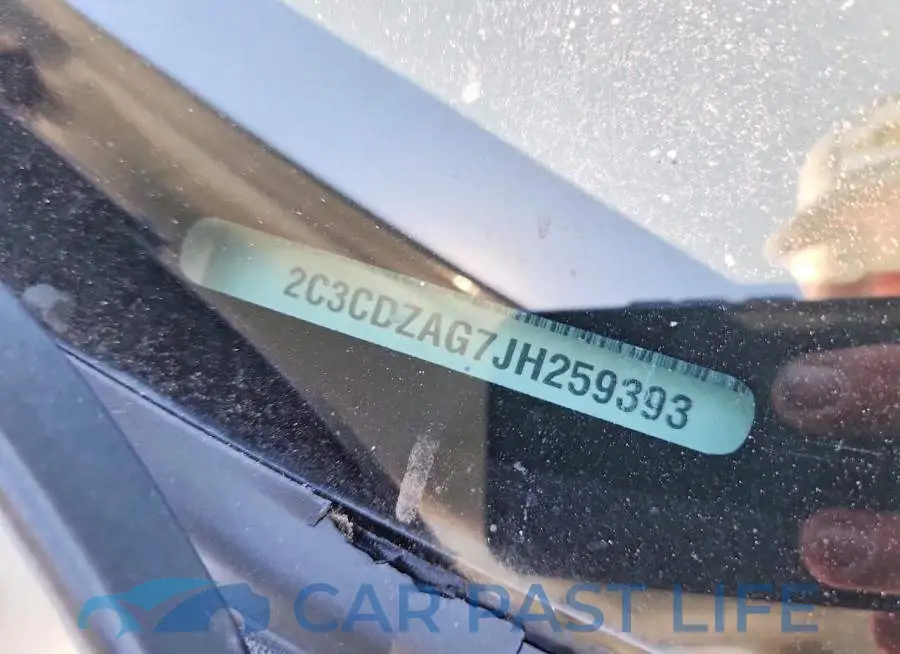 2C3CDZAG7JH259393# 12
