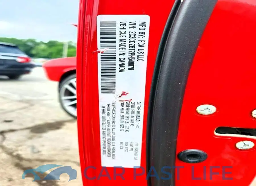 2C3CDZBT2PH540070# 13