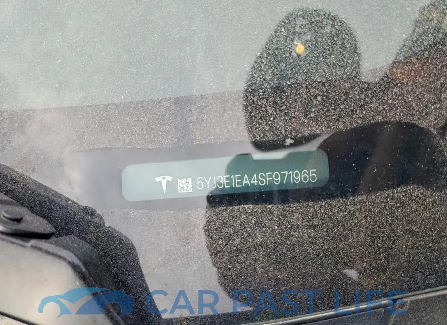 5YJ3E1EA4SF971965# 12