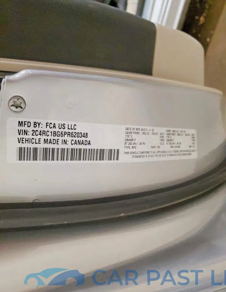 2C4RC1BG6PR620348# 13