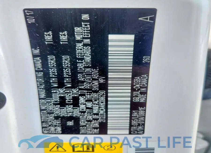 2T2ZZMCA4HC086290# 13
