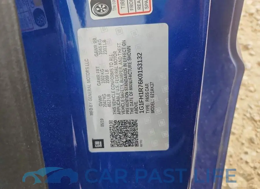 1G1FH1R76K0153132# 12