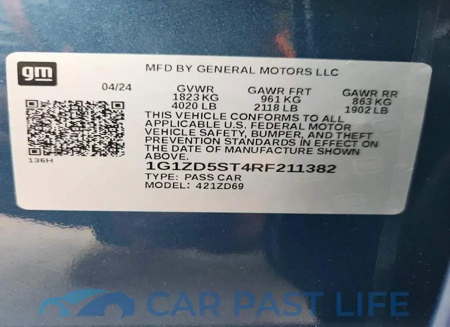 1G1ZD5ST4RF211382# 13