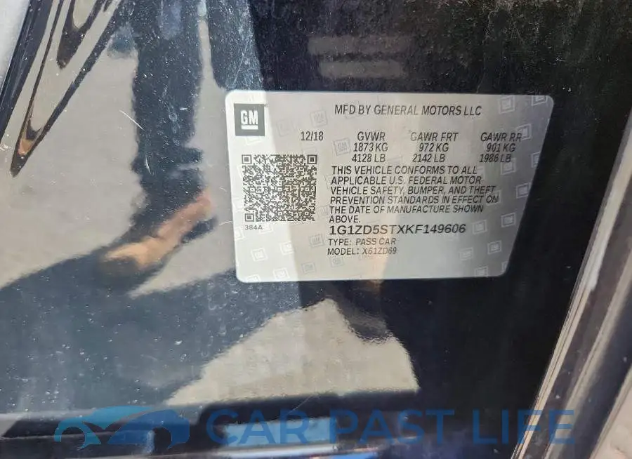 1G1ZD5STXKF149606# 12