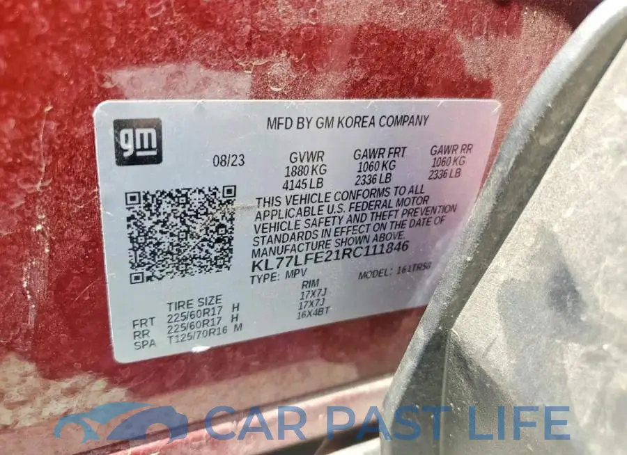 KL77LFE21RC111846# 14