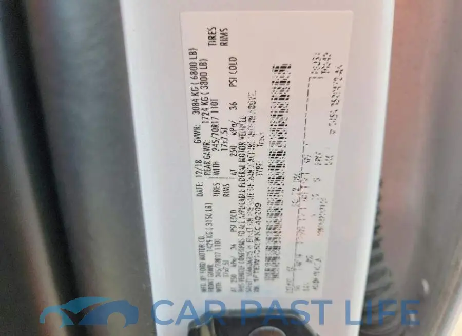1FTEW1C56KKC40209# 12