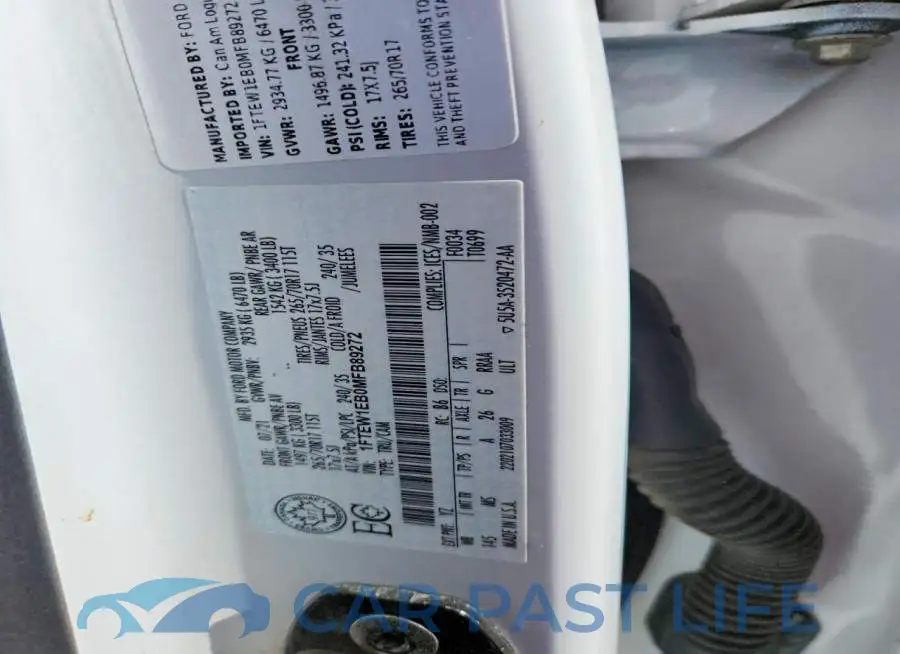 1FTEW1EB0MFB89272# 12