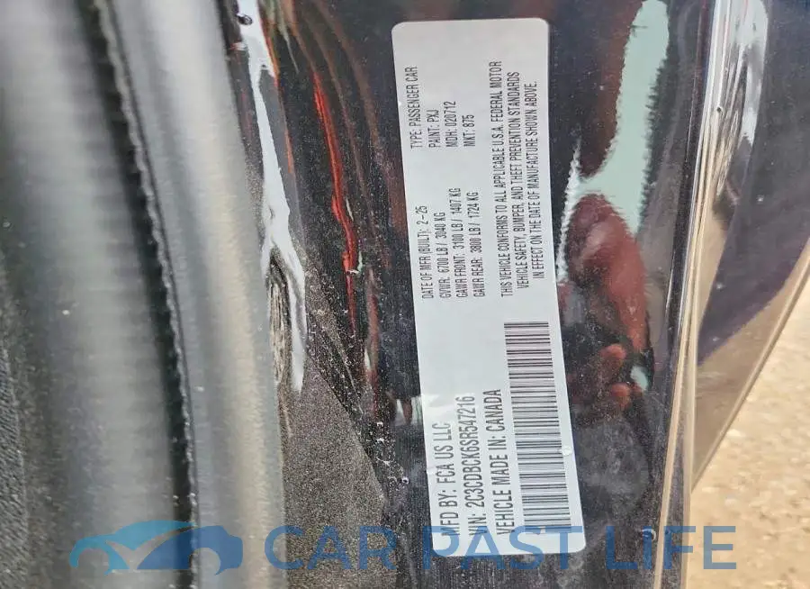 2C3CDBCK6SR547216# 12