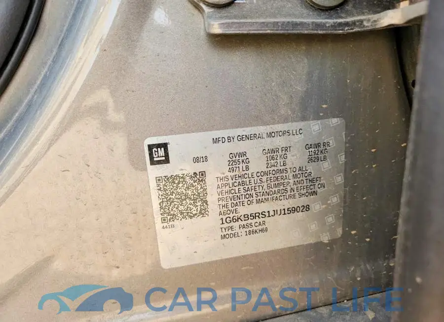 1G6KB5RS1JU159028# 12