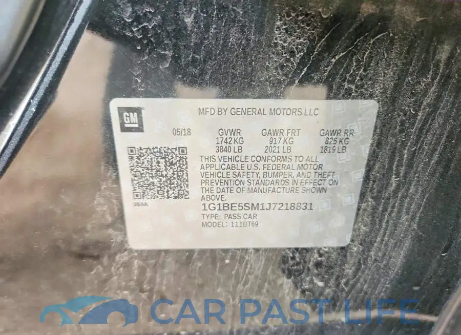 1G1BE5SM1J7218831# 13