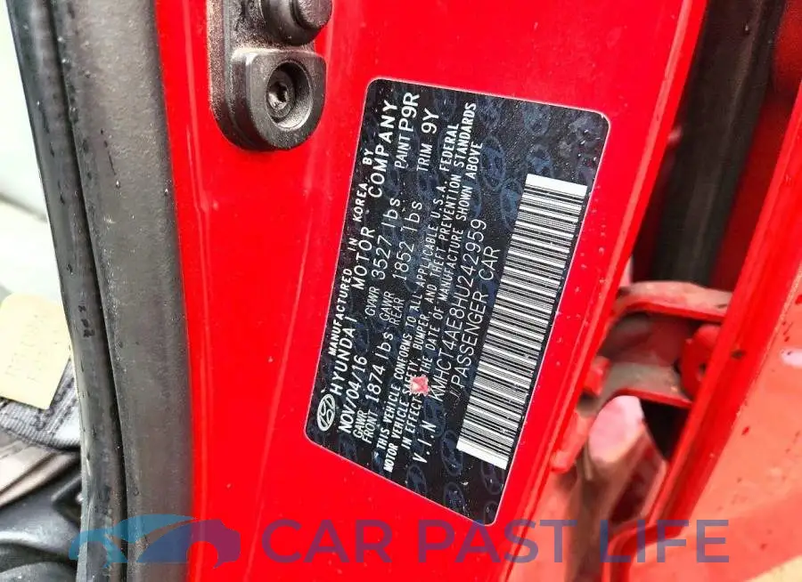 KMHCT4AE8HU242959# 12