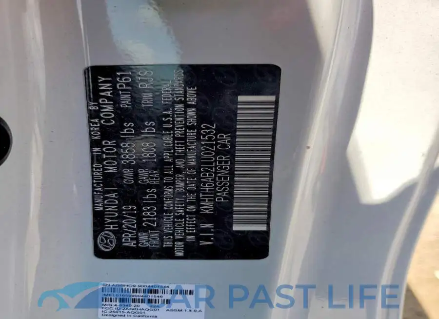 KMHTH6AB2LU021532# 12