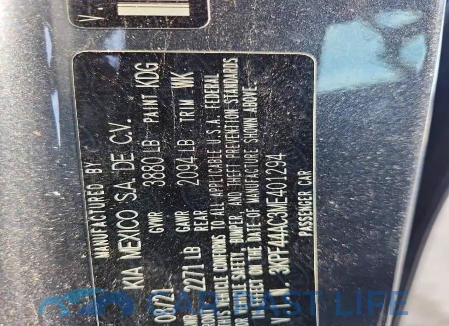 3KPF44AC3ME401294# 12