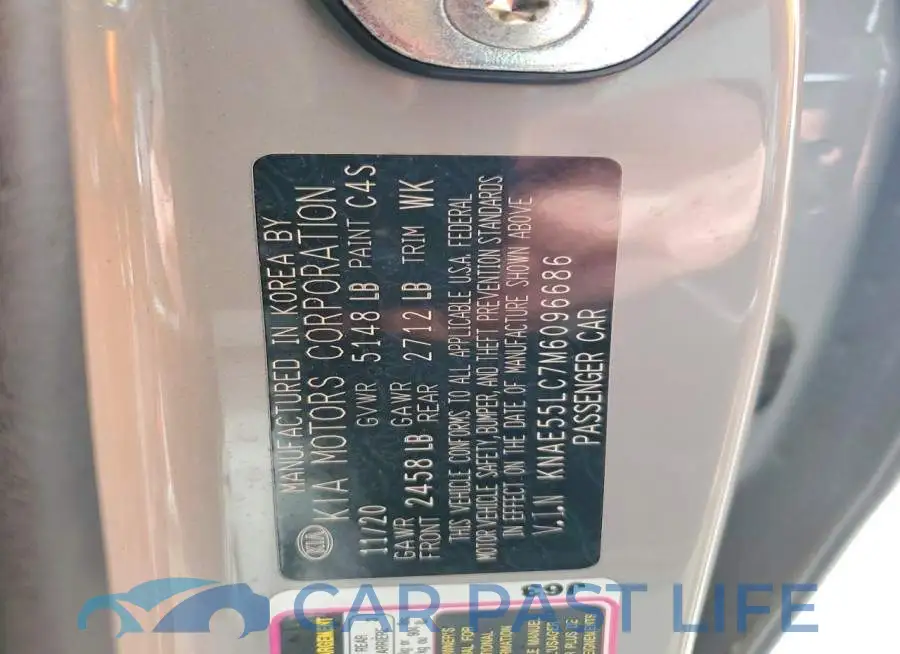 KNAE55LC7M6096686# 12