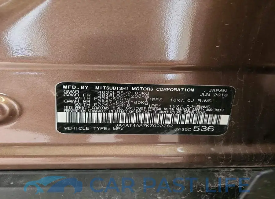 JA4AT4AA7KZ002282# 14
