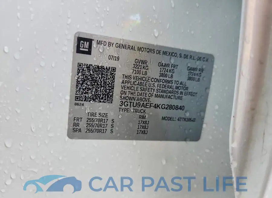 3GTU9AEF4KG280840# 12