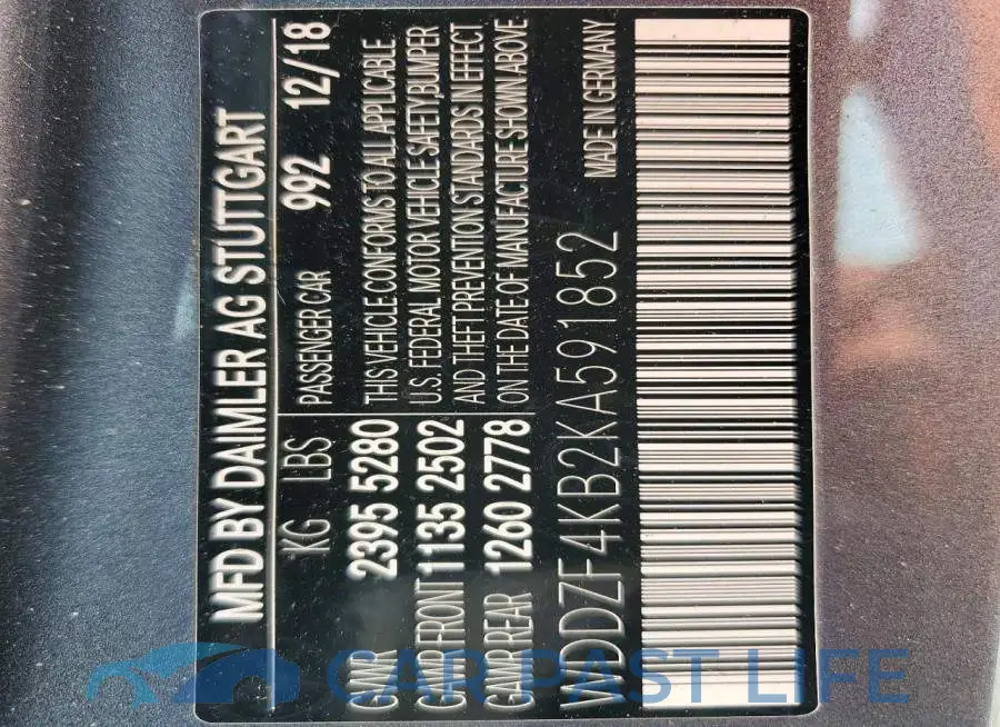 WDDZF4KB2KA591852# 12
