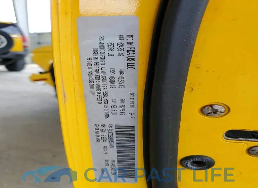 2C3CDZBT8HH554024# 13