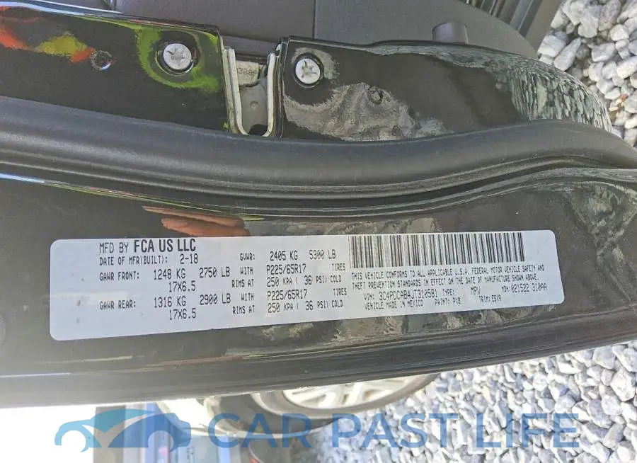 3C4PDCAB4JT310581# 13