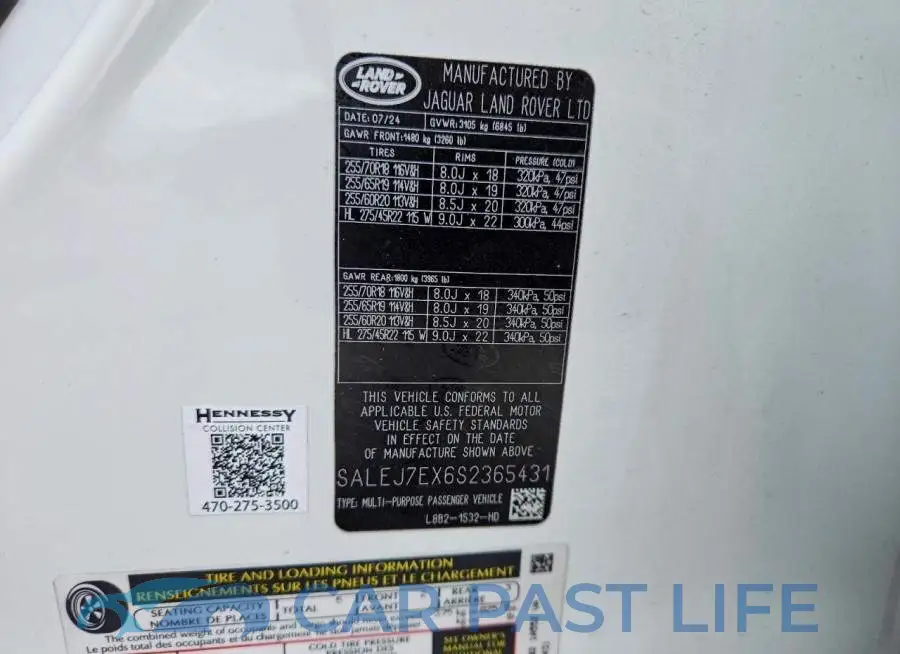 SALEJ7EX6S2365431# 13