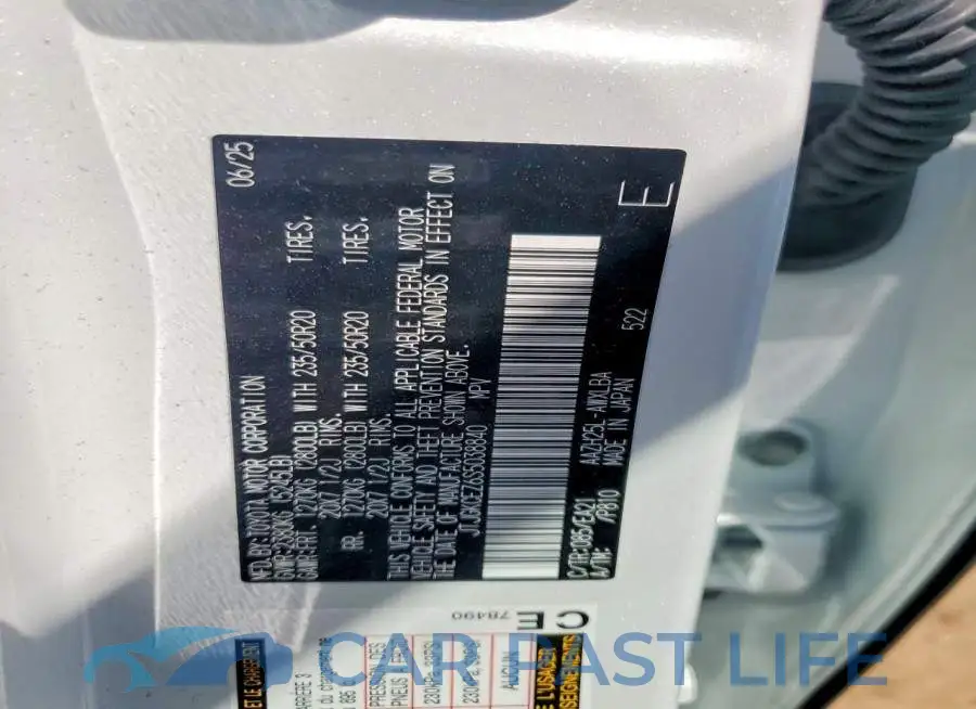 JTJGKCEZ6S5038840# 12