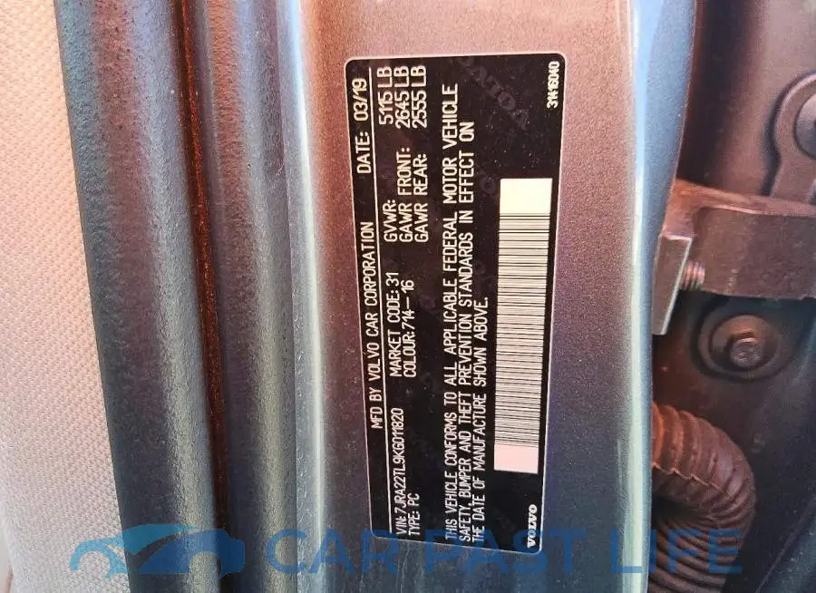 7JRA22TL9KG011820# 13