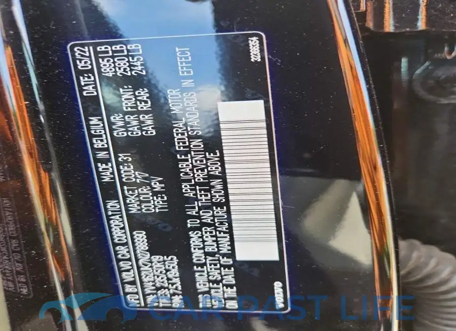 YV4162UK7N2788990# 14