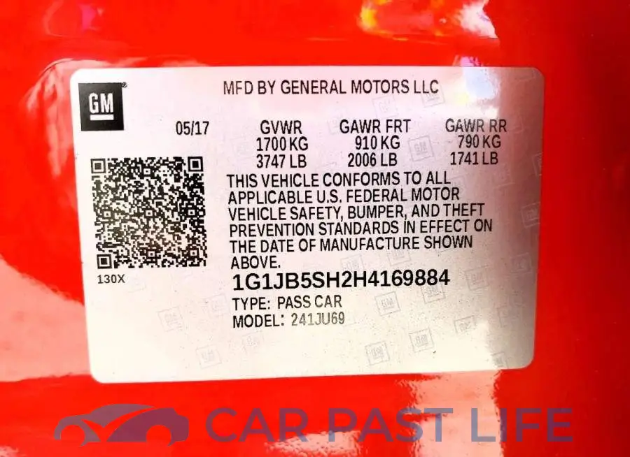 1G1JB5SH2H4169884# 14