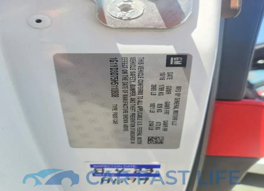 1G1YD3D75H5110808# 13