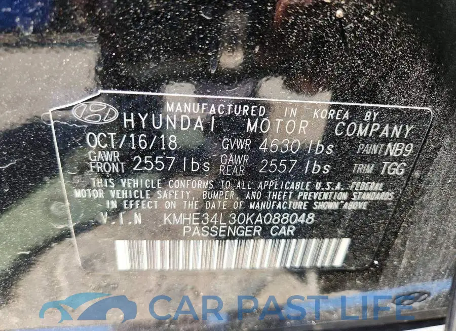 KMHE34L30KA088048# 13