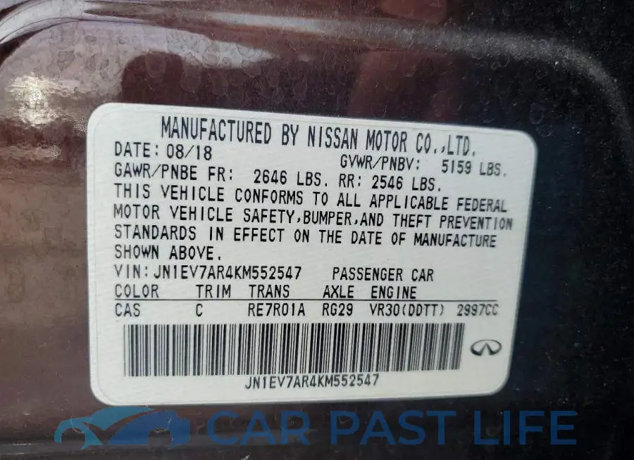 JN1EV7AR4KM552547# 12