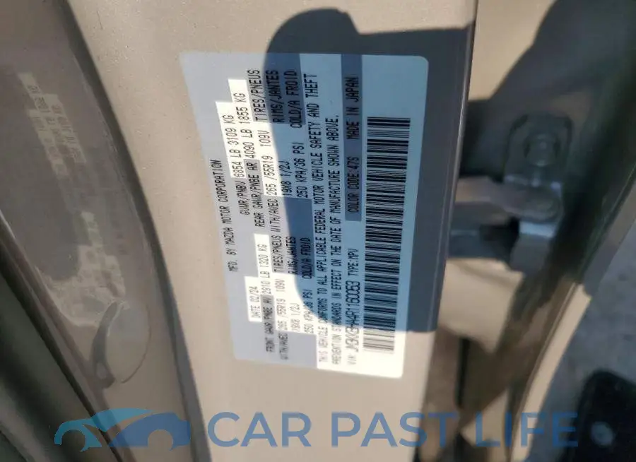 JM3KKBHA4R1160053# 14