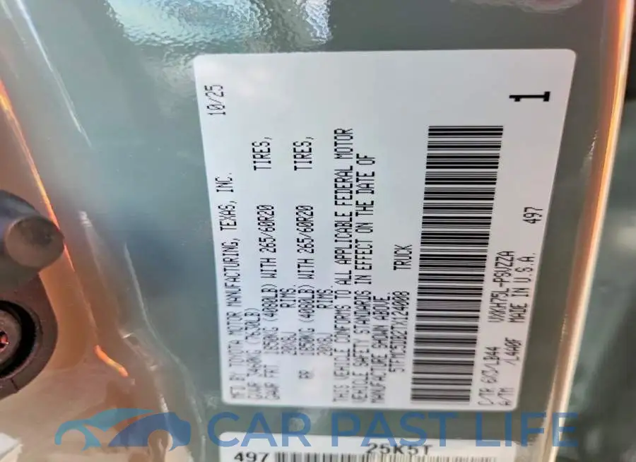 5TFMC5DB2TX124008# 12
