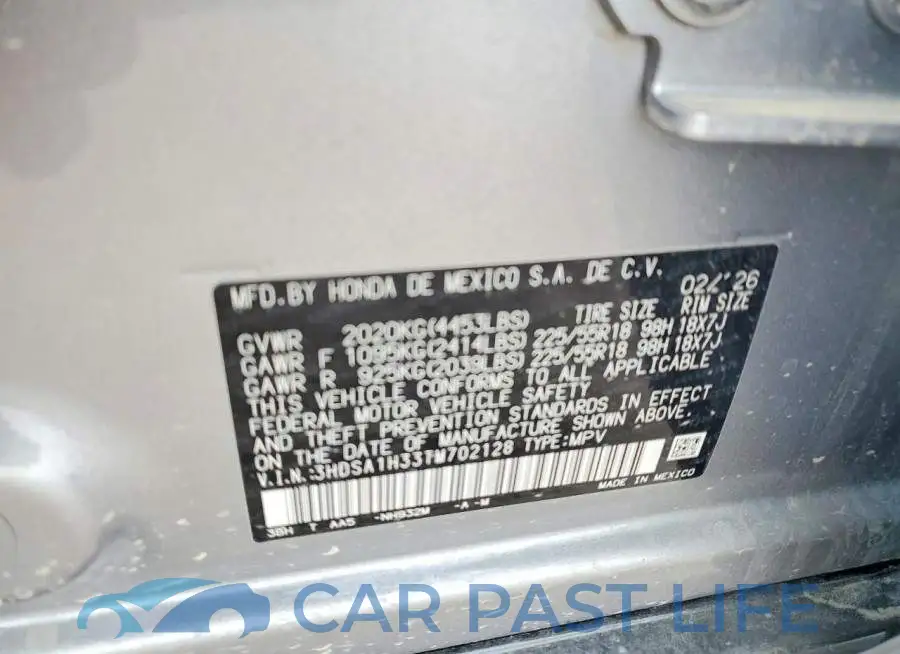 3HDSA1H33TM702128# 13