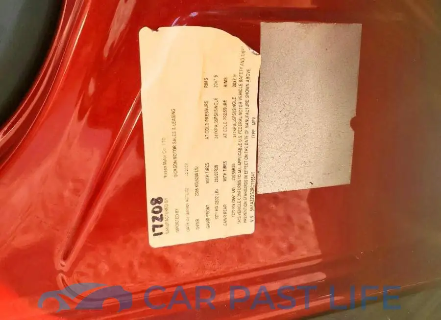 5N1AZ2DS3RC115541# 14