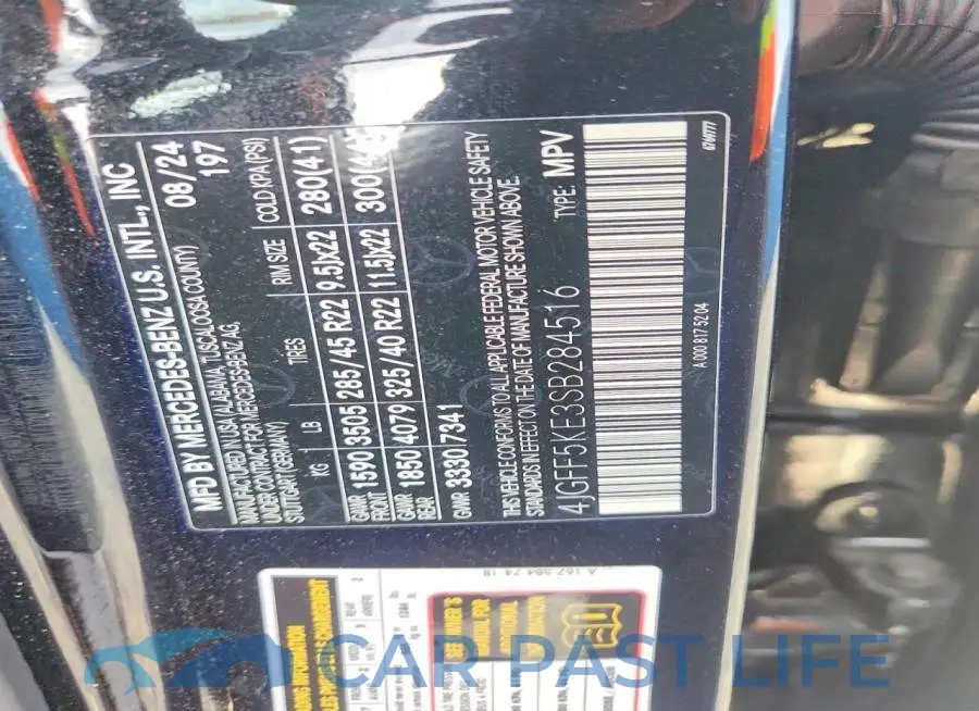 4JGFF5KE3SB284516# 13