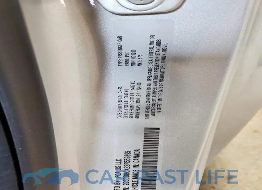 2C3CDBCK2SR559895# 13
