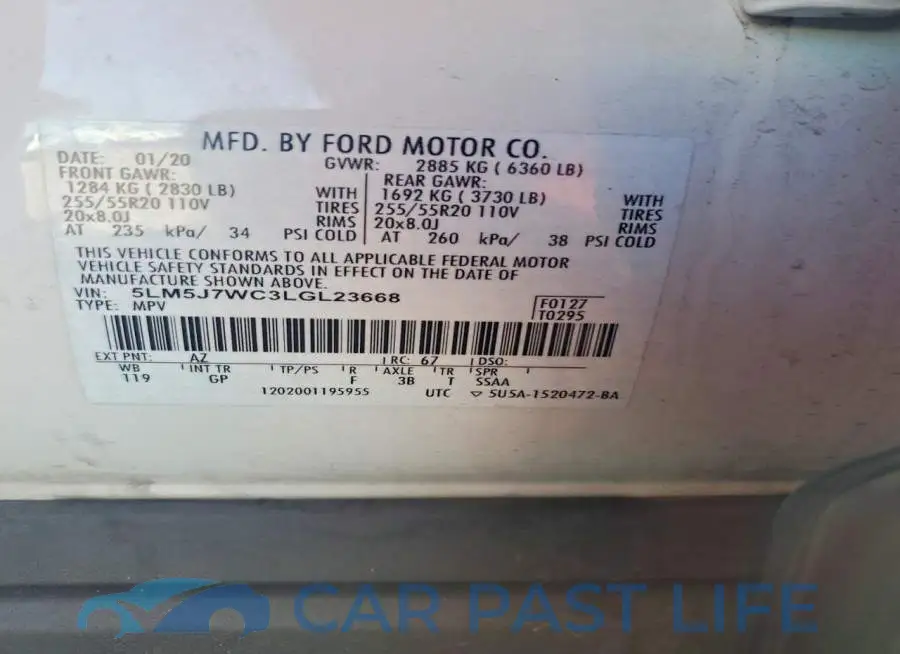 5LM5J7WC3LGL23668# 14