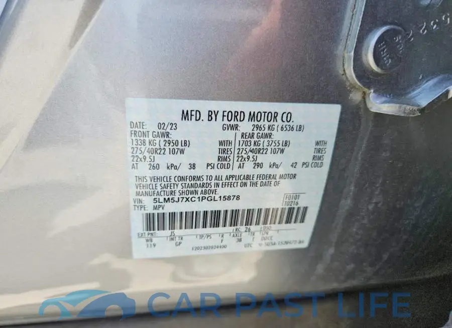 5LM5J7XC1PGL15878# 14