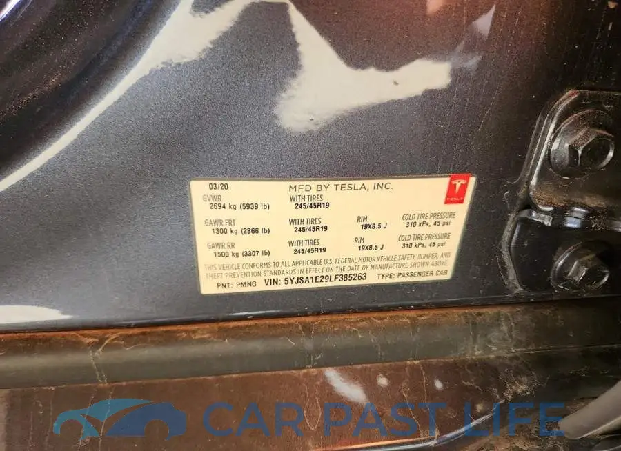 5YJSA1E29LF385263# 13