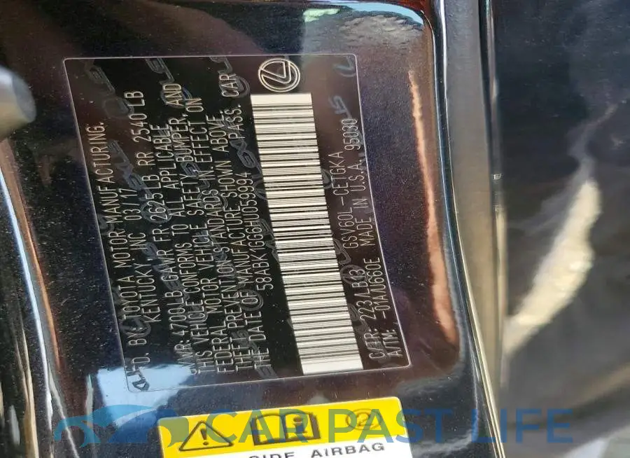 58ABK1GG6HU059994# 12